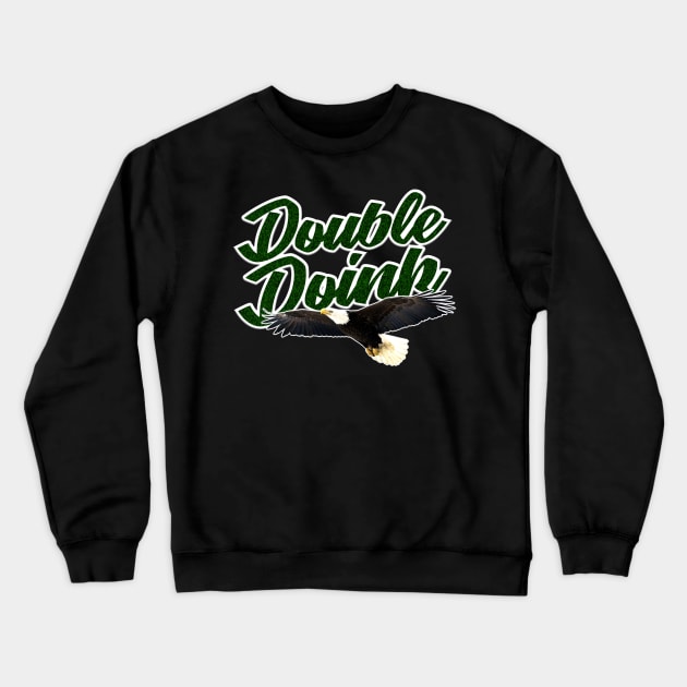 Double Doink Philadelphia Eagles Win vs. Chicago Bears Crewneck Sweatshirt by lavdog